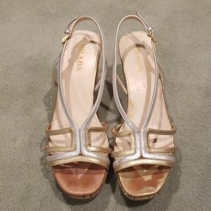 Auth Prada Wedge